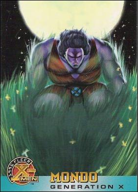 1996 Fleer X-Men Wal-Mart (Base Set) card 34 Mondo