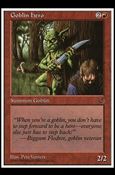 Magic the Gathering: Anthologies (Base Set) card 33 Goblin Hero