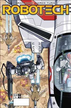 Robotech (2017) issue 2 Nick Roche Cover