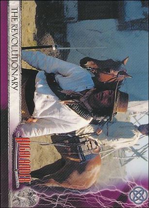 Complete Highlander (Base Set) card 51 The Revolutionary