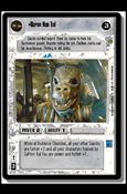 Star Wars: Jabba's Palace Limited (Base Set) card 101 Garon Nas Tal