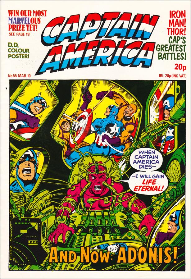 Captain America (UK) issue 55