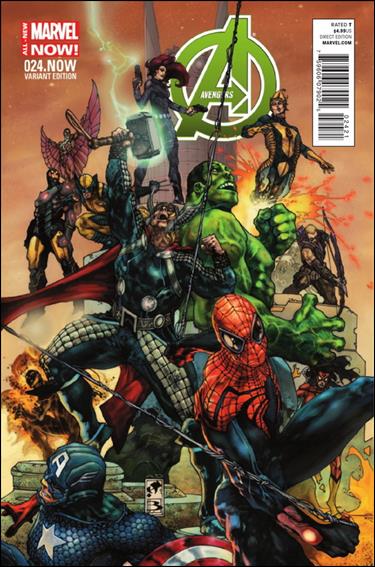 Avengers (2013) issue 24.NOW-C Simone Bianchi 1:50 Cover 