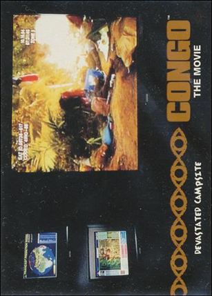 Congo: The Movie (Base Set) card 11 Devastated Campsite