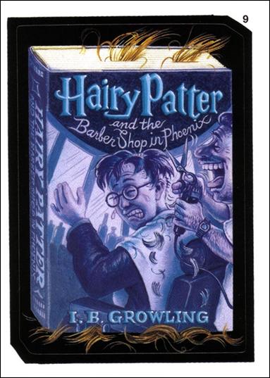 Wacky Packages All-New: Series 1 (Base Set) card 9 Hairy Patter