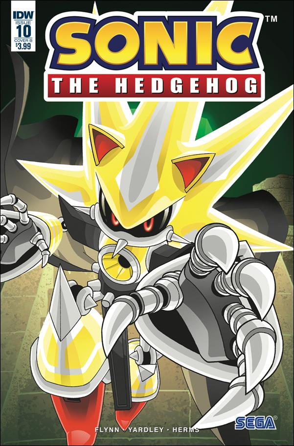 Sonic the Hedgehog (2018) issue 10-B Tracy Yardley Cover