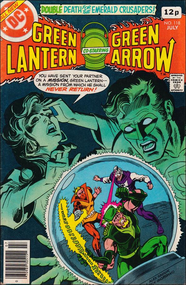 Green Lantern (1960) issue 118-C UK Price Cover