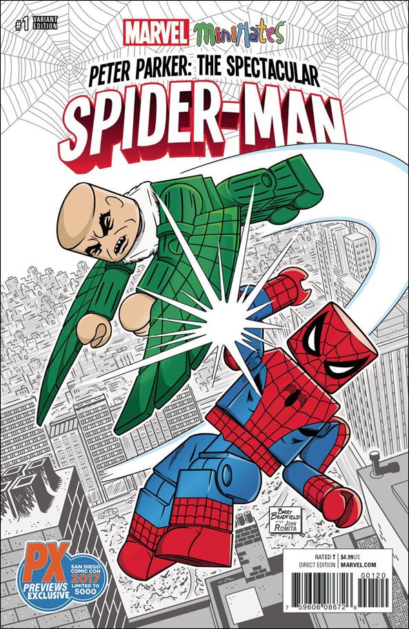 Peter Parker: The Spectacular Spider-Man issue 1-O Barry Bradfield SDCC PX Cover 1/5000