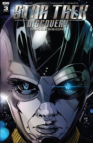 Star Trek: Discovery: Succession issue 3 Angel Hernandez Cover