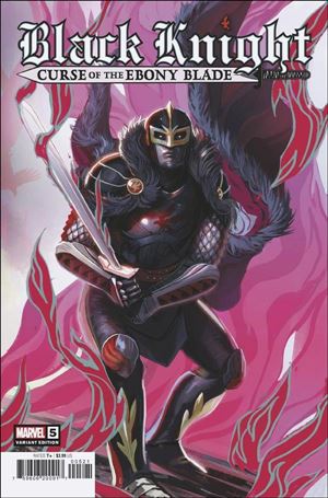 Black Knight: Curse of the Ebony Blade issue 5-B Stephanie Hans 1:25 Cover
