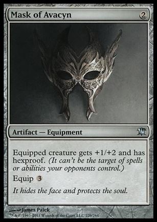 Magic the Gathering: Innistrad (Base Set) card 229 Mask of Avacyn