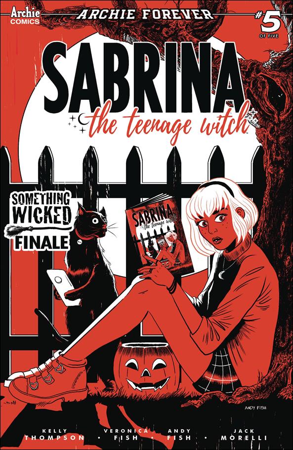 Sabrina the Teenage Witch: Something Wicked issue 5-C Andy Fish Cover