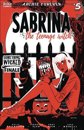 Sabrina the Teenage Witch: Something Wicked issue 5-C Andy Fish Cover