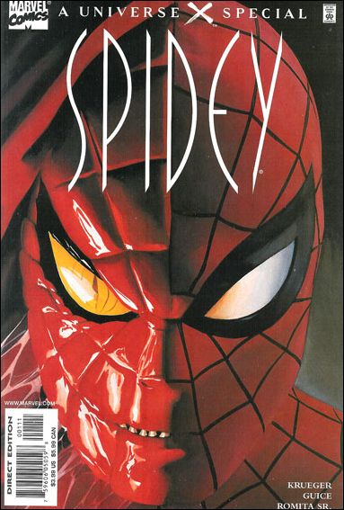 Universe X: Spidey issue 1-D Recalled "Bob Harras Slur" Edition