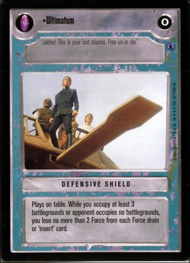 Star Wars: Reflections III (Base Set) card 147 Ultimatum