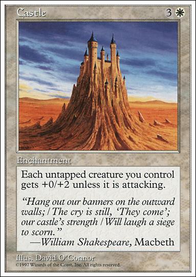 Magic the Gathering: 5th Edition (Base Set) card 15 Castle