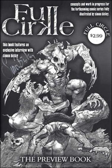Full Cirkle Preview Book issue 1-B Signed by Simon Bisley 1/999