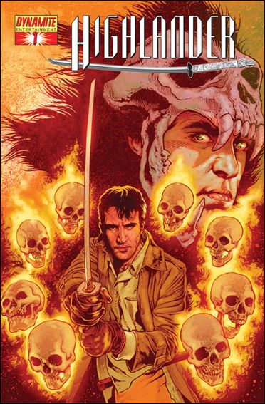 Highlander issue 1-C Tony Harris Gold Foil Cover