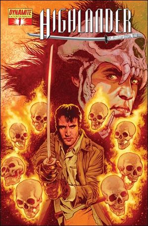 Highlander issue 1-C Tony Harris Gold Foil Cover