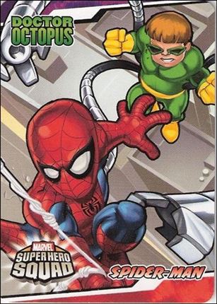 Marvel Super Hero Squad (Sticker Subset) card 8 Eight Legs are Enough