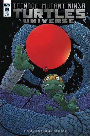 Teenage Mutant Ninja Turtles Universe issue 6-B Nick Pitarra Subscription Cover