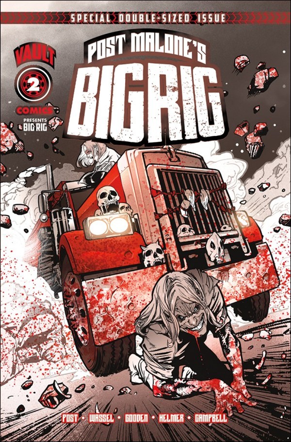 Post Malone's Big Rig 2-A by Vault Comics