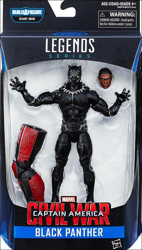 Marvel Legends Series: Captain America (Giant Man Series)  figure 1 Black Panther
