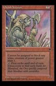 Magic the Gathering: Fallen Empires (Base Set) card 62-D Orcish Veteran