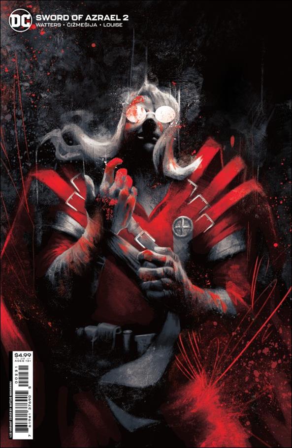 Sword of Azrael issue 2-C Mateus Manhanini 1:25 Cardstock Cover