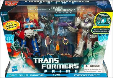 Transformers Prime: First Edition (2-Packs) figure 1 Optimus Prime vs Megatron