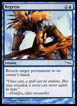 Magic the Gathering: Mirrodin (Base Set) card 48 Regress
