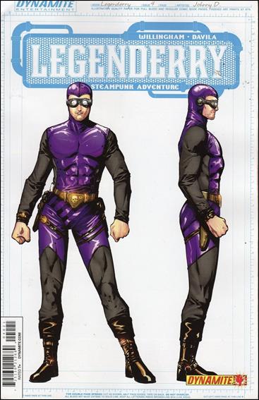 Legenderry: A Steampunk Adventure issue 4-B Johnny Desjardins 1:25 Phantom Concept Cover