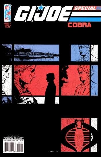 G.I. Joe: Cobra Special issue 1 Antonio Fuso "Black" Cover