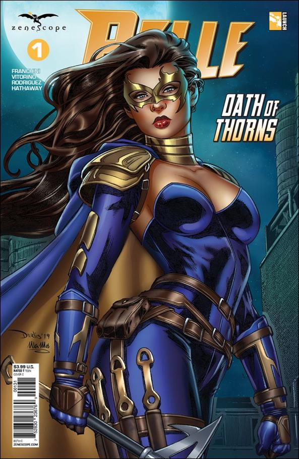 Belle: Oath of Thorns issue 1-C Derlis Santacruz Cover