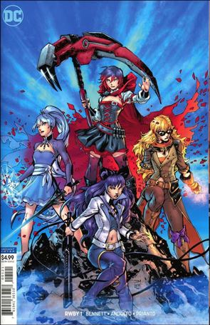 RWBY issue 1-B Jim Lee Cover