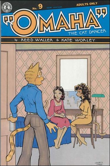 Omaha the Cat Dancer (1984) issue 9