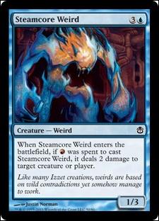 Magic the Gathering: Duel Decks: Ajani vs. Nicol Bolas card 50 Steamcore Weird