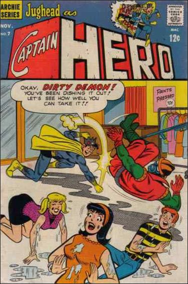 Jughead as Captain Hero issue 7