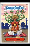 Garbage Pail Kids All-New Series 4 (Base Set) card 22a Snakey Jake