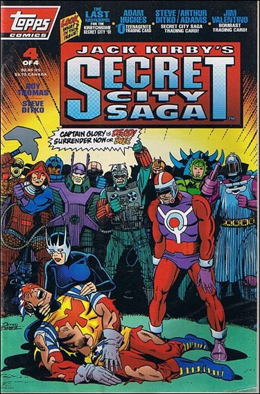 Jack Kirby's Secret City Saga issue 4-B Unbagged