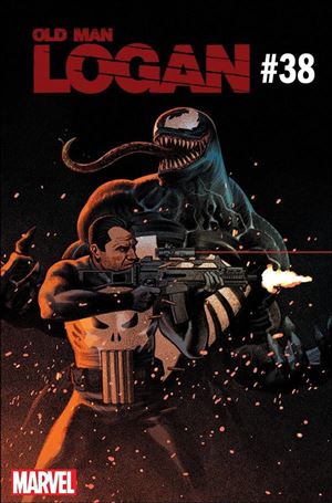 Old Man Logan (2016) issue 38-B Greg Smallwood Venom 30th Anniversary Cover