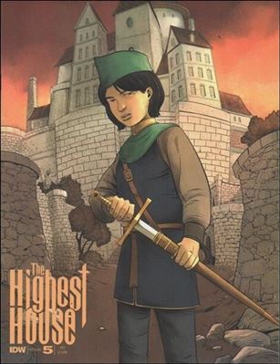 Highest House issue 5-B Peter Gross 1:10 Cover