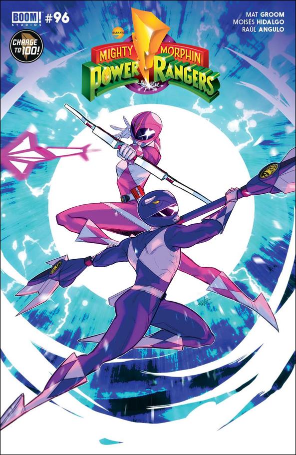 Mighty Morphin issue 21-B Eleonora Carlini Cover