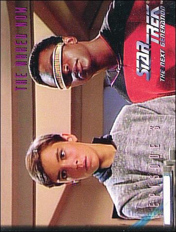 Star Trek: The Next Generation - The Episode Collection Season One (Base Set) card 17 The Naked Now, Episode 3B