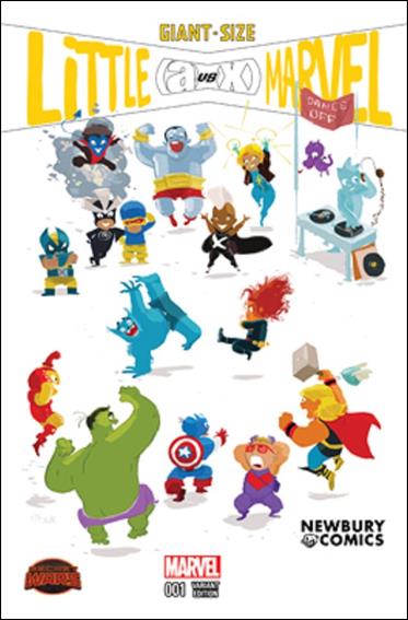 Giant-Size Little Marvel: AvX issue 1-F Pascal Campion Newbury Comics Cover