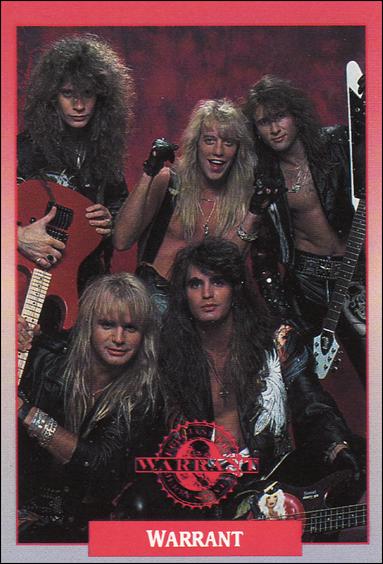 Rock Cards (Base Set) card 235 Warrant