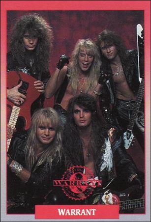Rock Cards (Base Set) card 235 Warrant