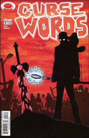 Curse Words issue 9-C Ryan Browne Walking Dead #6 Tribute Cover