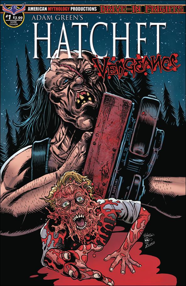Hatchet: Vengeance issue 1-B Buz Hasson Cover