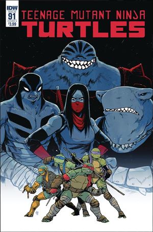 Teenage Mutant Ninja Turtles (2011) issue 91 Michael Dialynas Cover